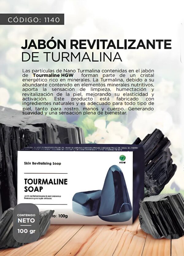Jabon De Tourmalina